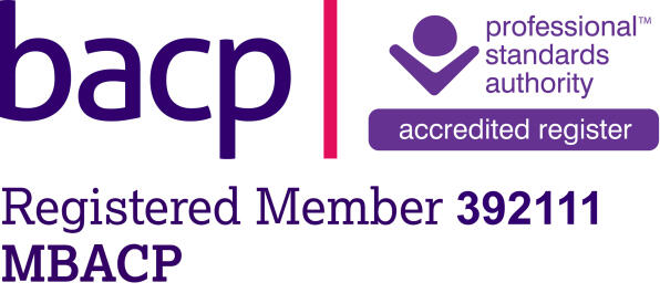 BACP Professional Standards Authority Accredited Register, Registered Member 392111 MBACP logo